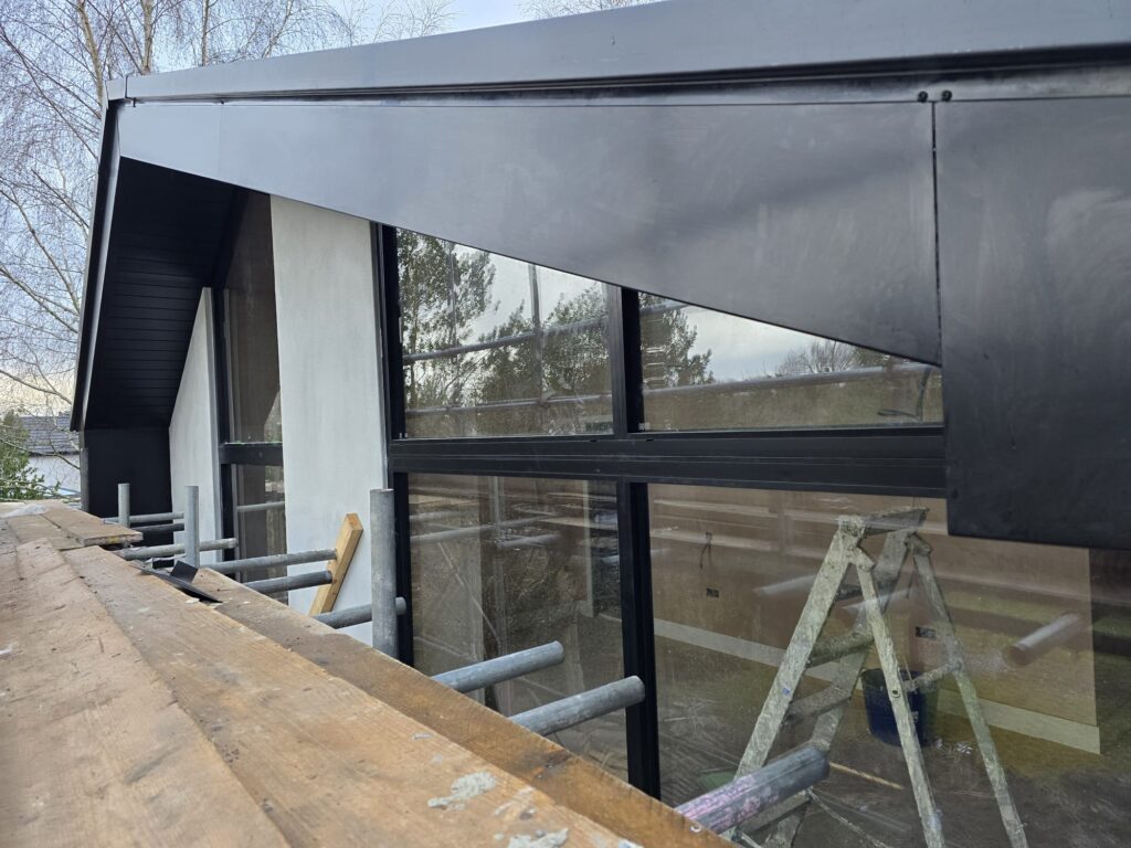 Aluminium Fascia, Soffit & Standing Seam