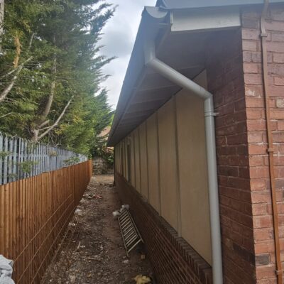 Half Round Aluminium Guttering