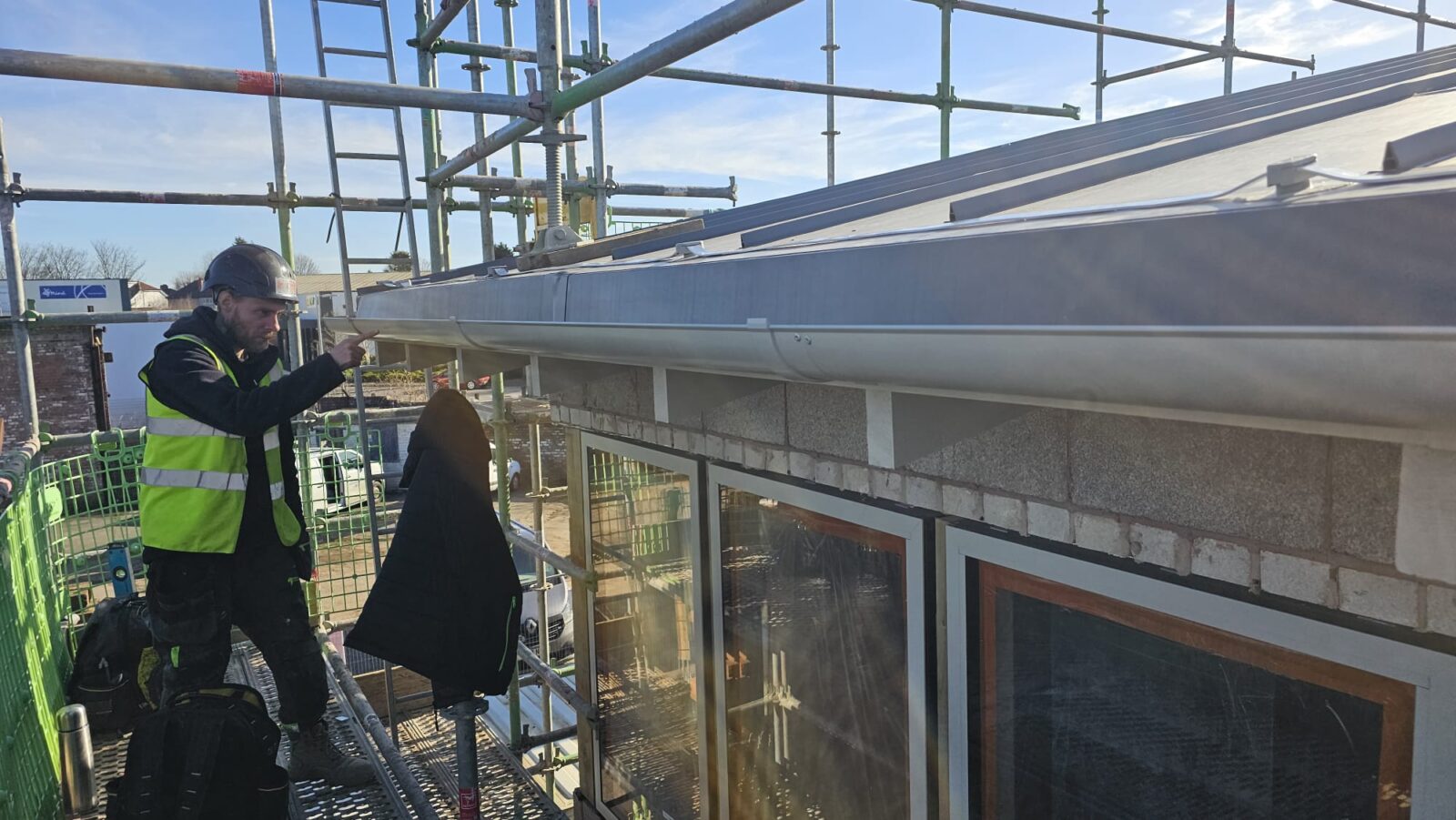 Half Round Aluminium Guttering and Downpipes