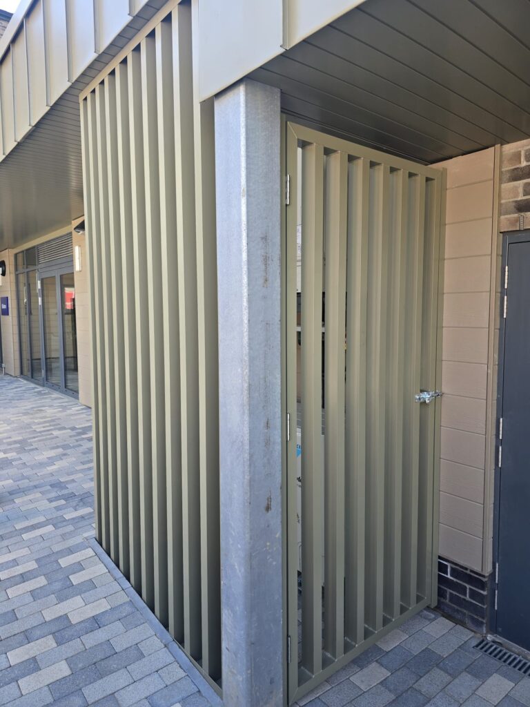 Aluminium Soffit Planking Detail