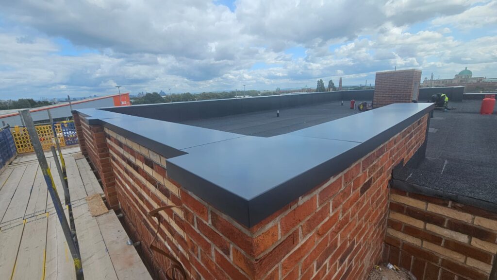 Aluminium coping