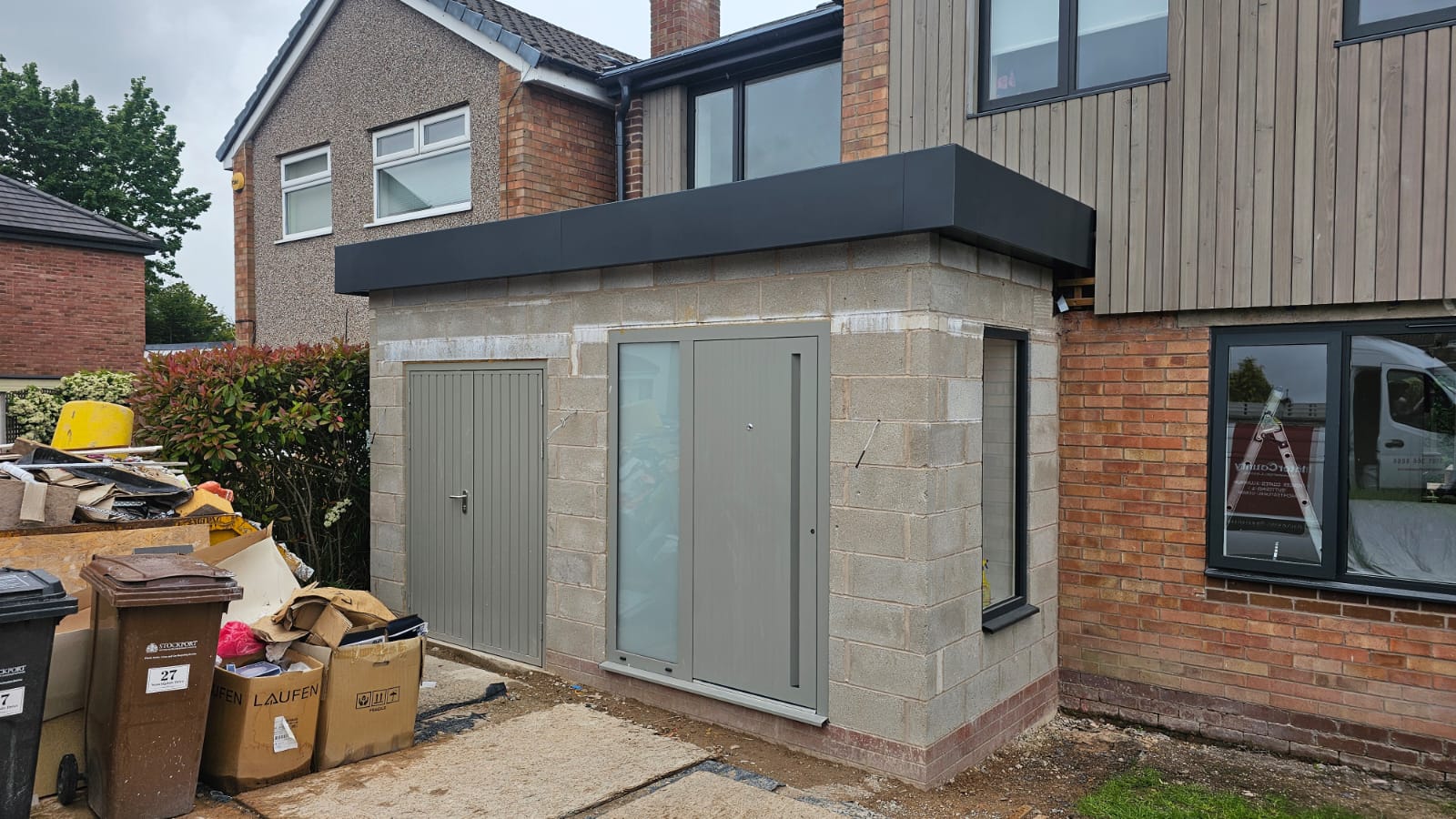 aluminium fascia detail