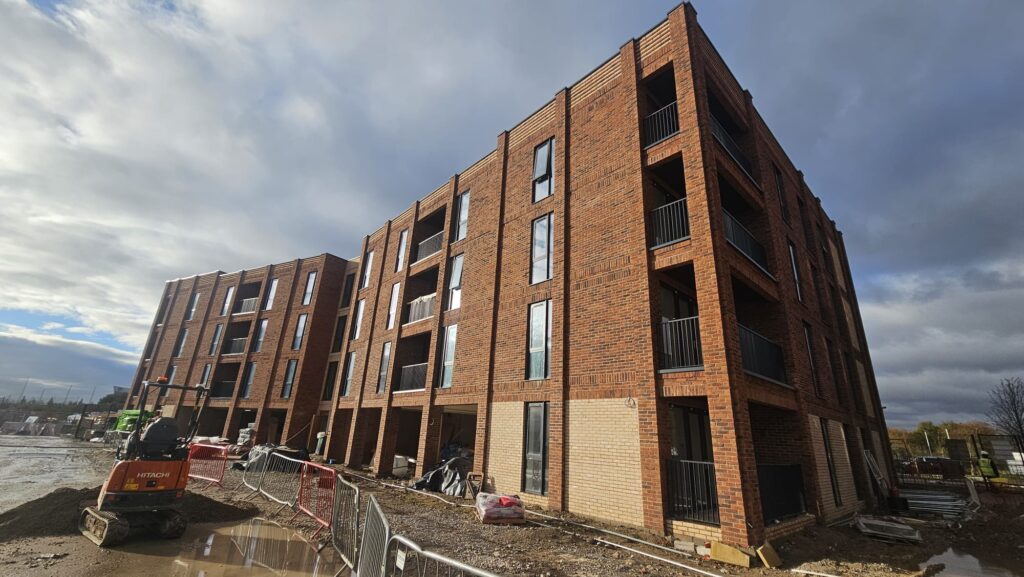 Aluminium Soffit & Capping at a Care Home in Manchester