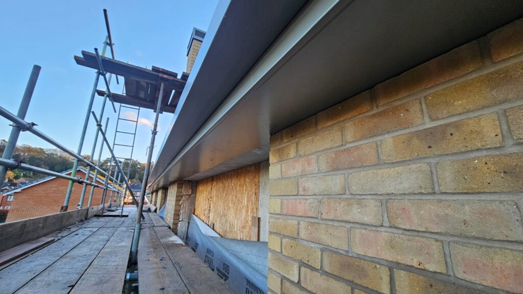 aluminium fascia and box guttering