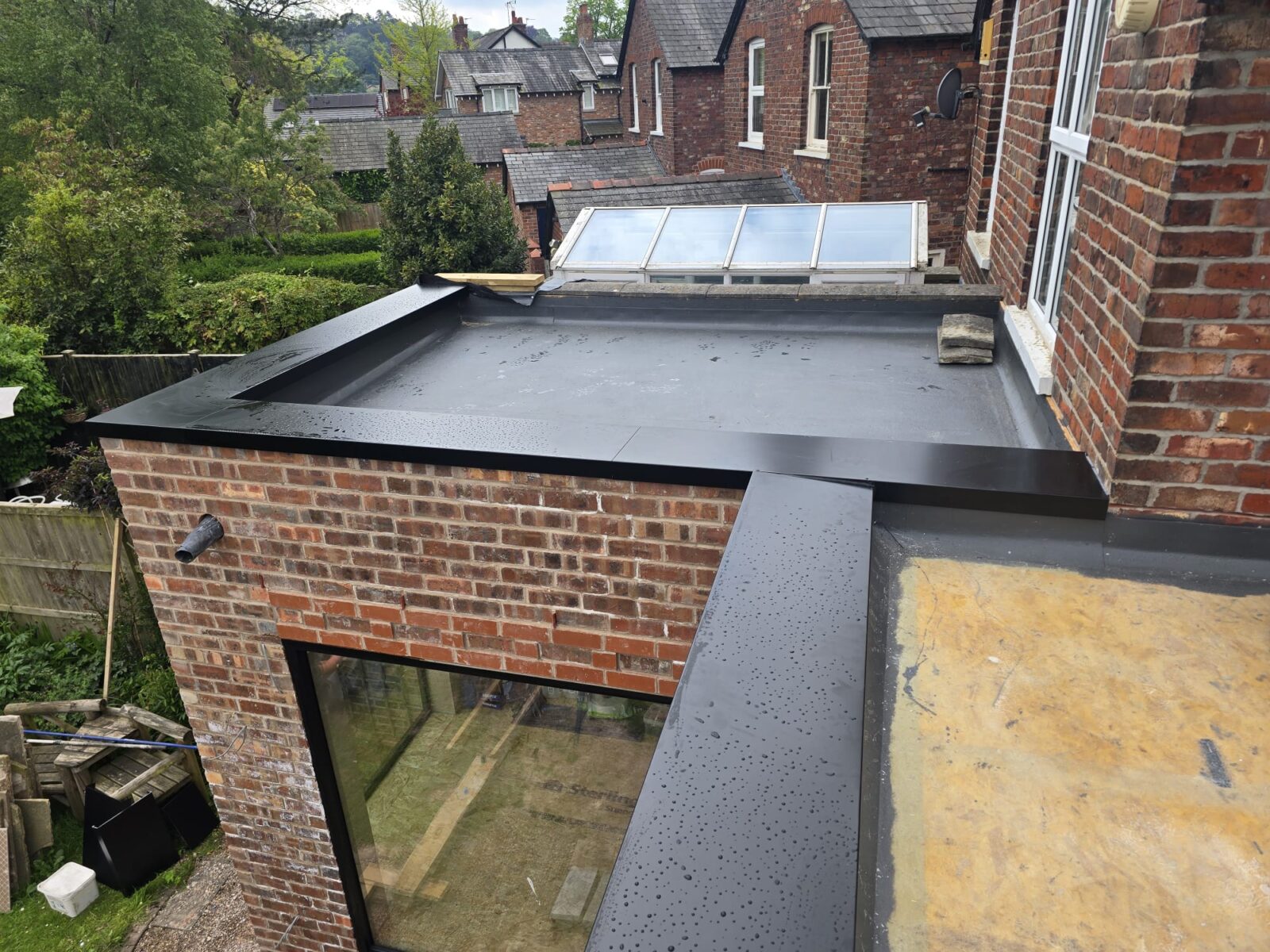 aluminium capping installation