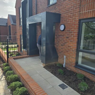 bespoke aluminium window and door surrounds