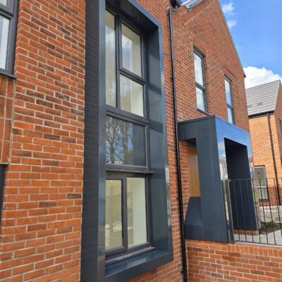 bespoke aluminium window and door surrounds